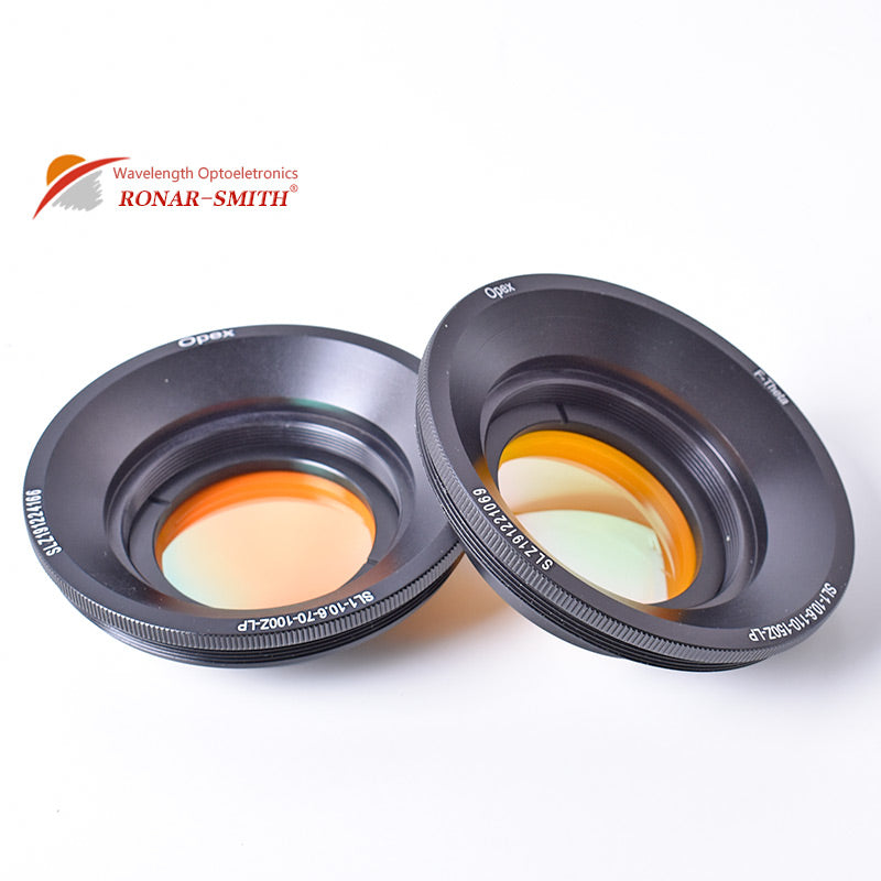 Startnow Лазерна маркираща машина 10.6um F-theta обектив за сканиране на полета 110X110 ZnSe CO2 фокусна леща