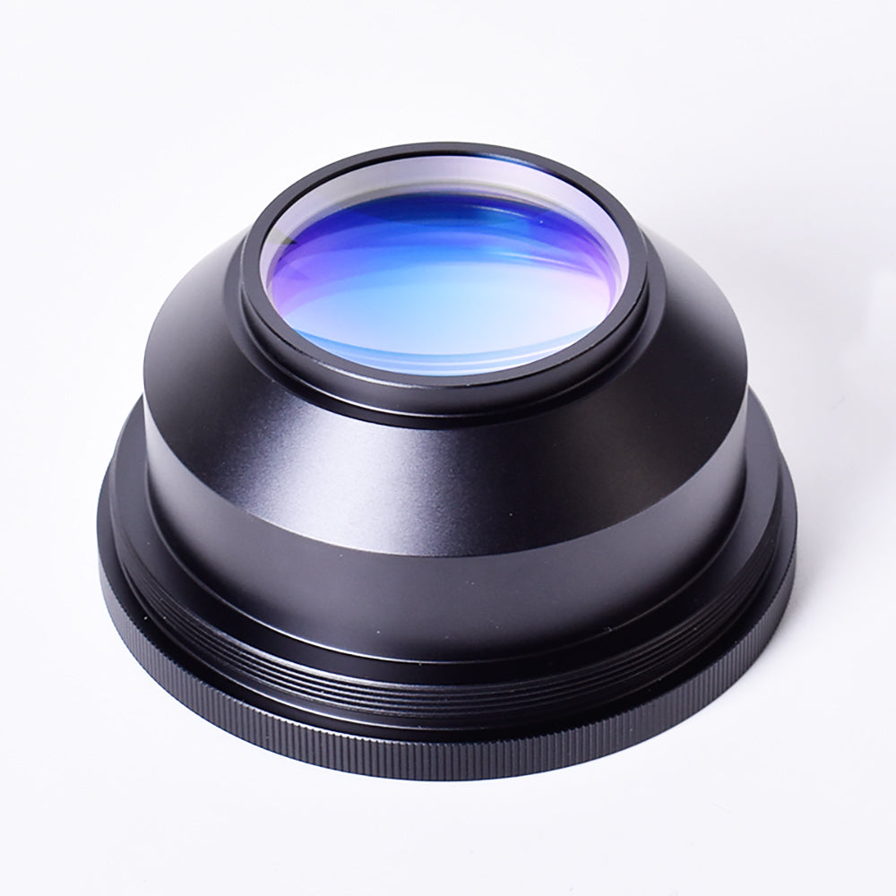 Startnow Lentille de focalisation fibre 1064nm F-thêta, lentille de balayage de champ 110x110 pour marquage YAG, système galvo laser