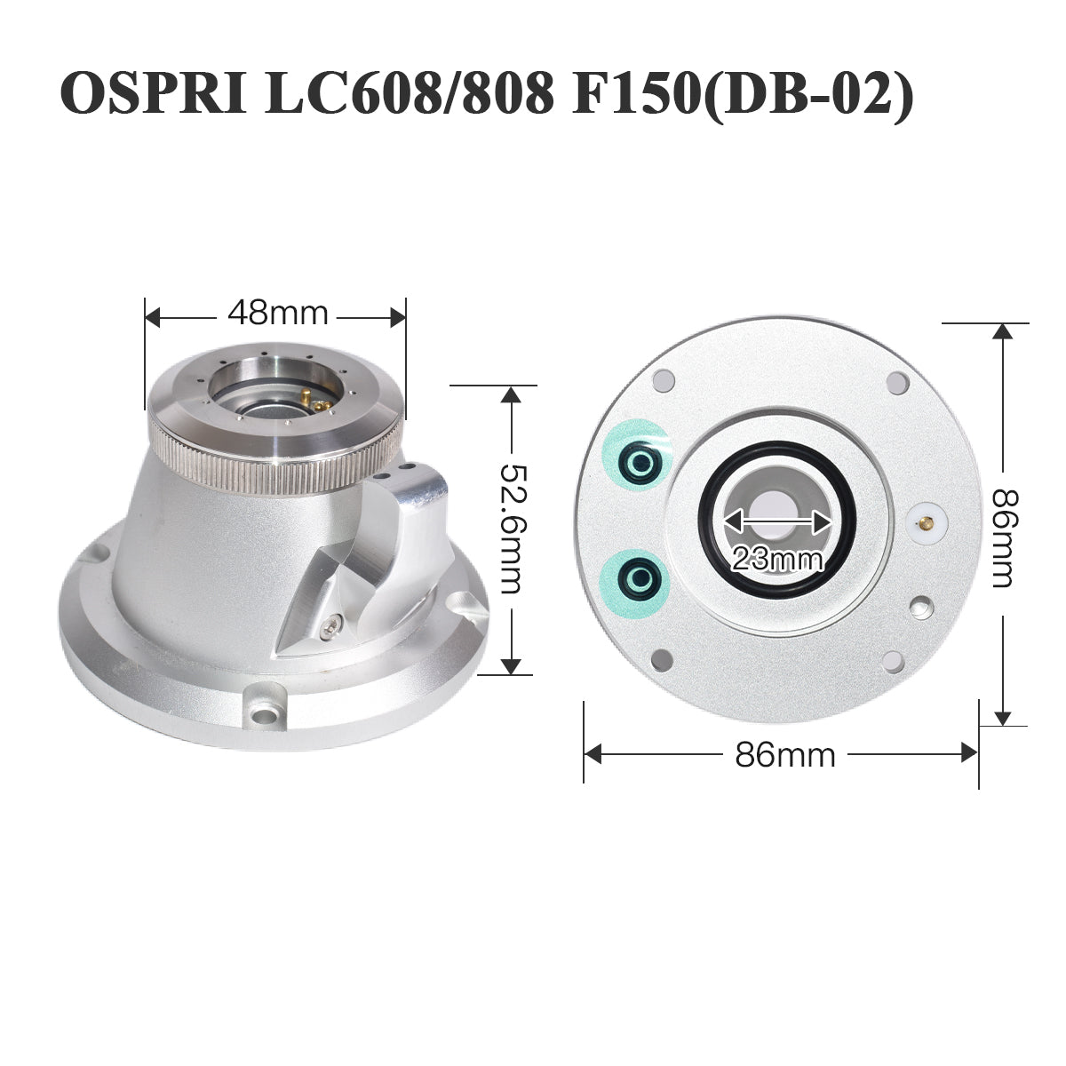 Conector de Bico a Laser Startnow Sensor Ospri LC218 LC-40 LCS03C LC608 LC80 LCN03A 3D NC-04 F150 Peças de Cabeça de Corte de Equipamento CNC
