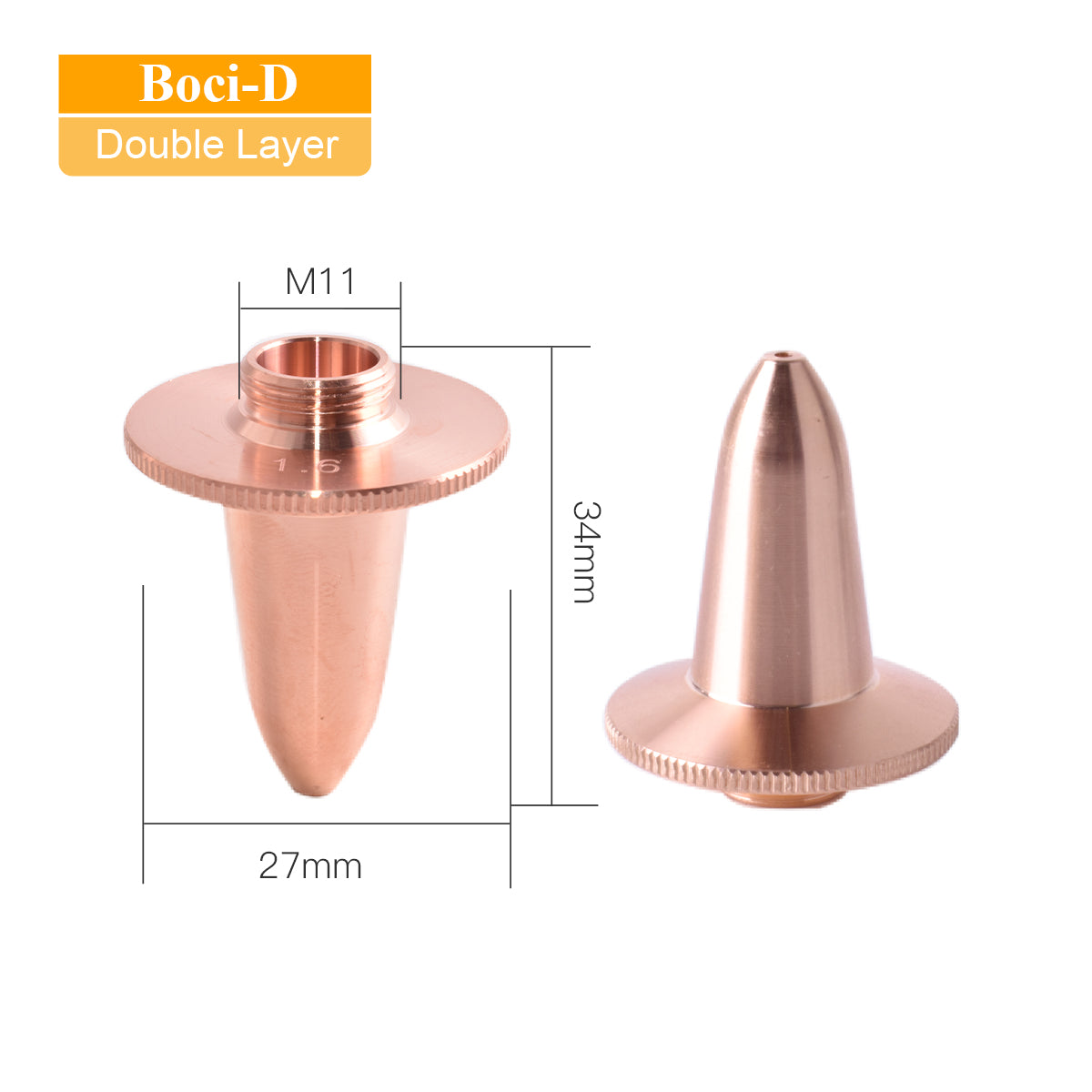 Startnow Boci Eğimli 3D Lazer Nozul Boru Kesme Makinesi Nozulları BOCI Kaynak Kafası İçin