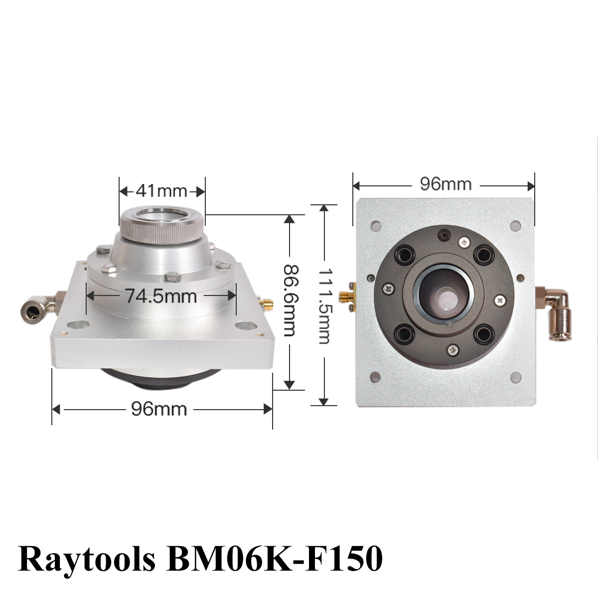 Startnow Laser Nozzle Sensor Connector BT210S BT230 BT240S BM111 Nozzle Connection Parts For Raytools Fiber Laser Cutting Head