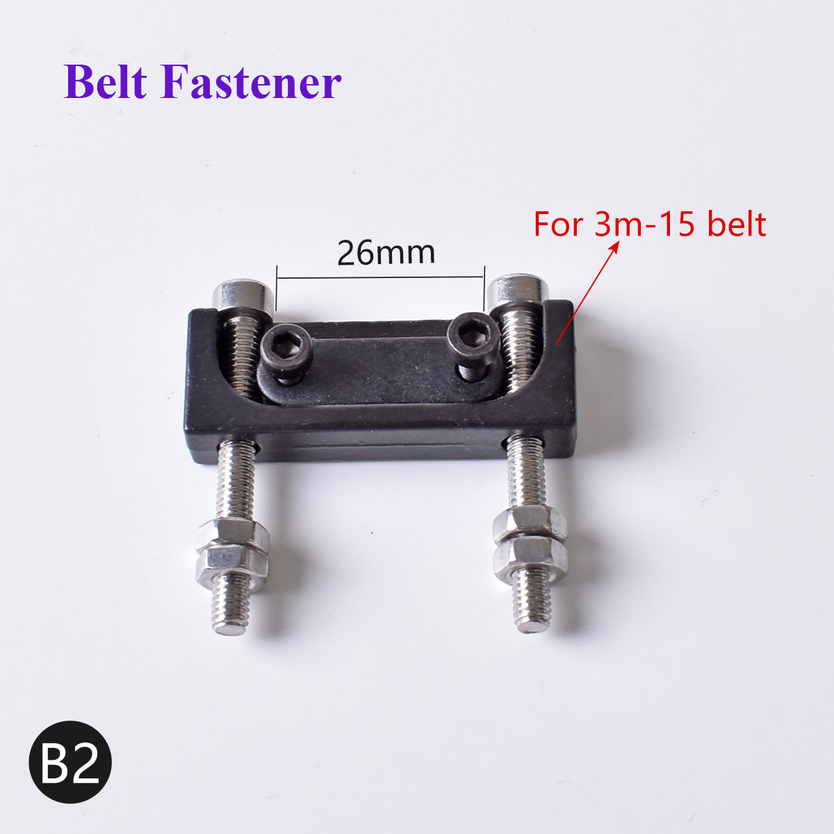 Co2 Laser Head Timing Belt Belt Fastener