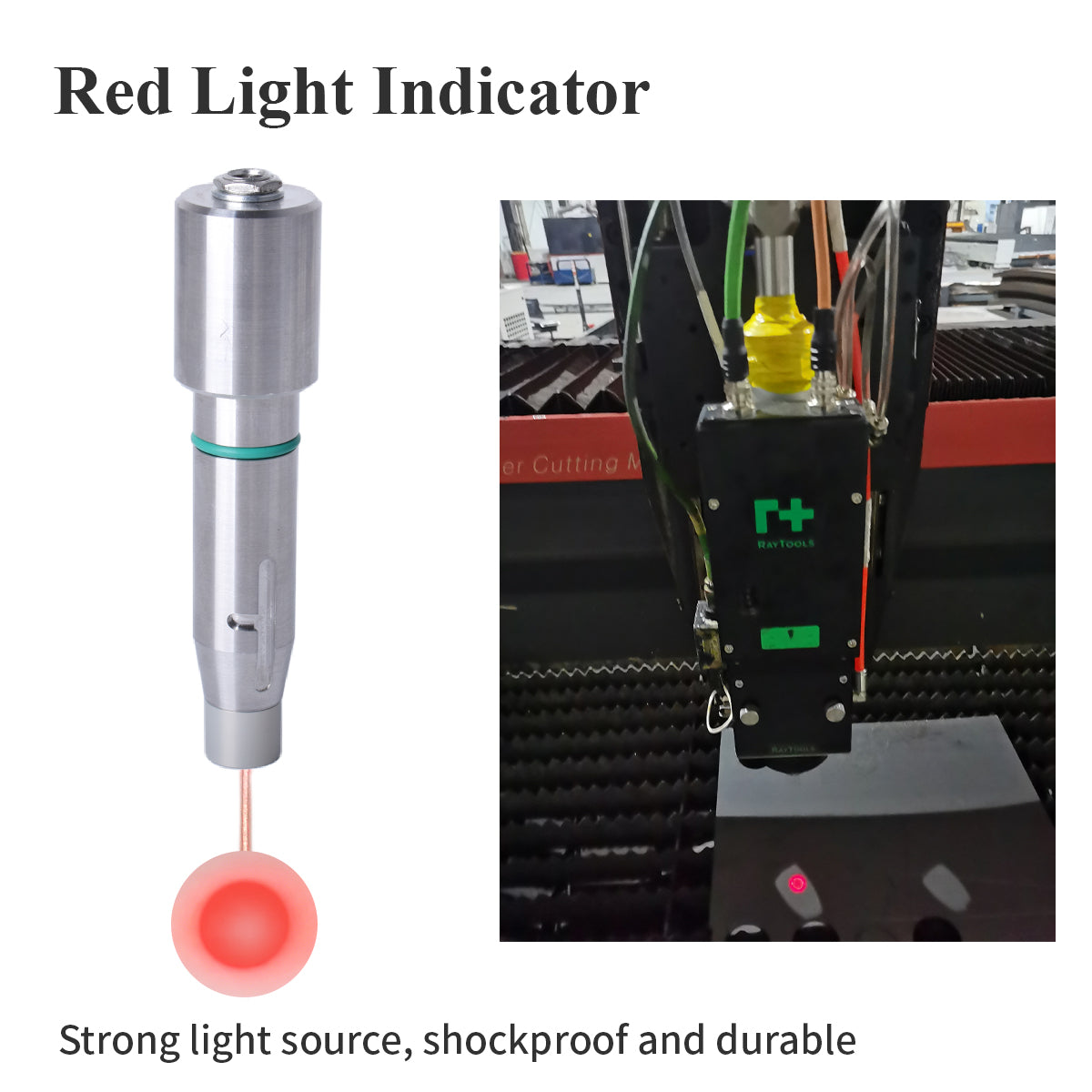Startnow Red Green Light Indicator Laser Positioning Tool for Fiber Laser Cutting Machine Nozzle Alignment Lens Testing