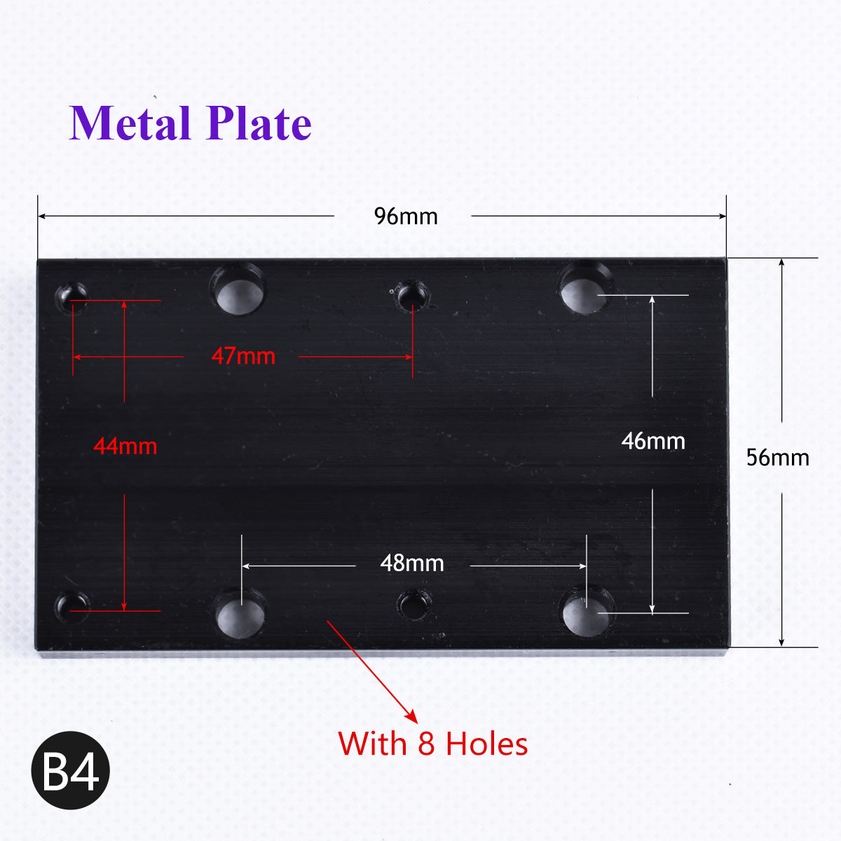 Co2 laser head Metal Plate