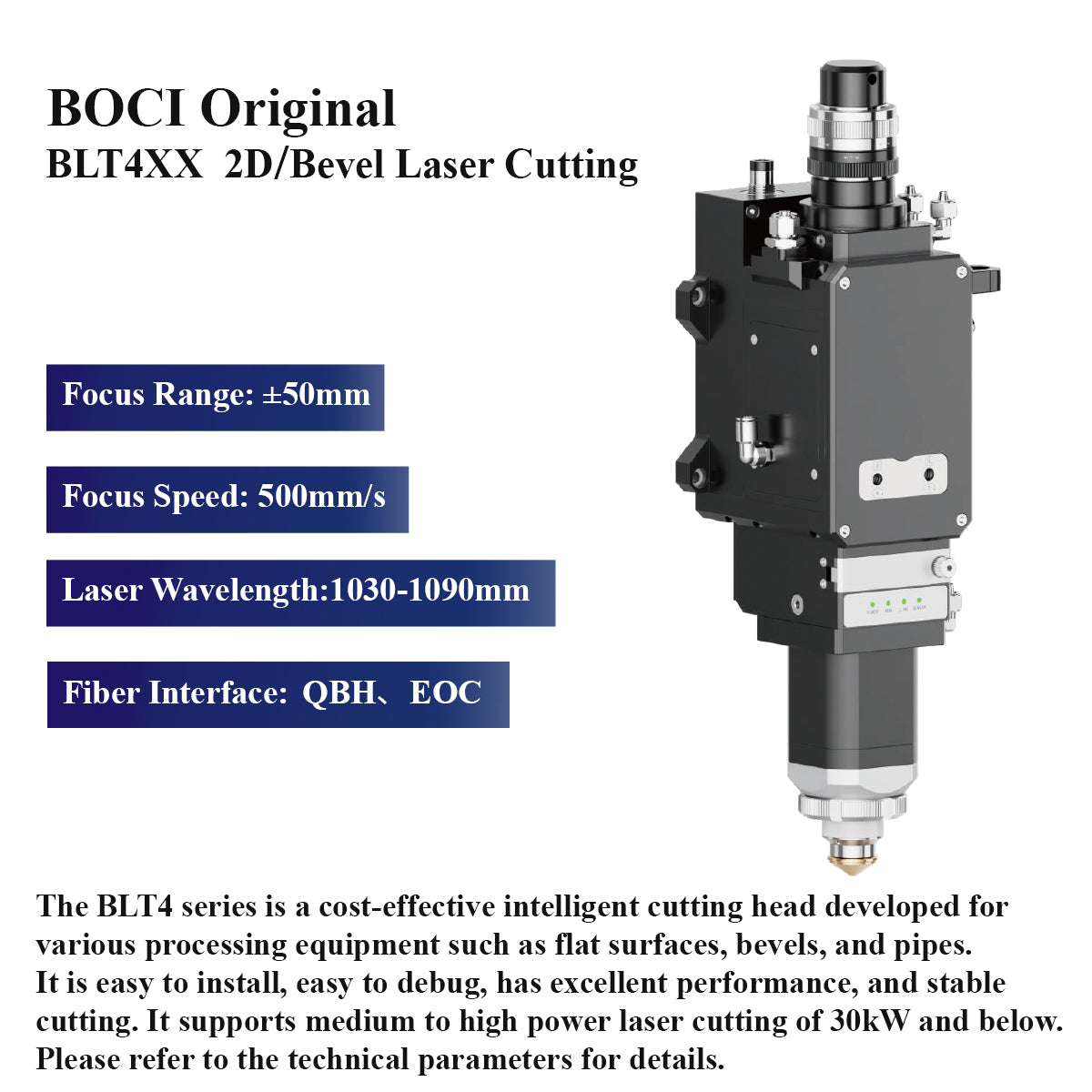 Boci BLT4 Series 2D Bevel Laser cutting