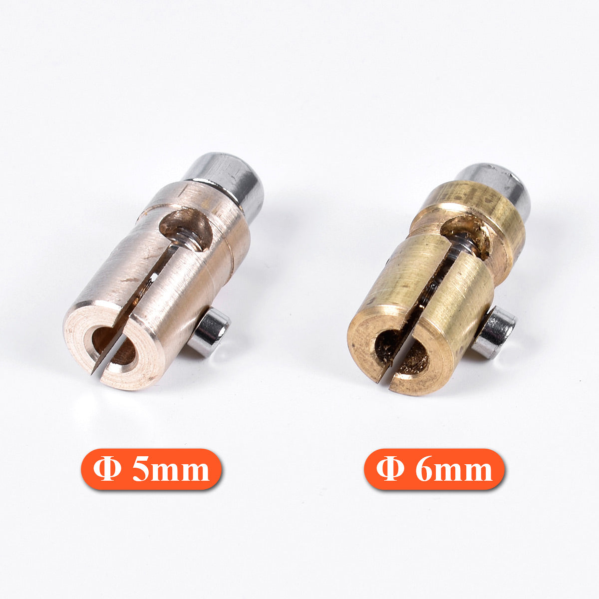 Startnow Лазерни Висококачествени Месингови Съединителни Части Вътрешен Диаметър 5 мм 6 мм Патронник за електрод за YAG Ксенон Криптон Лампа
