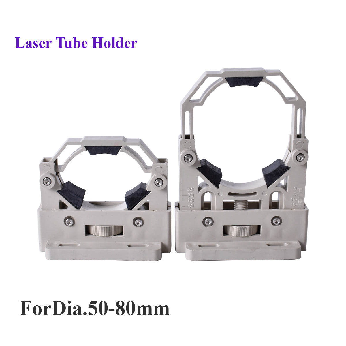 Startnow CO2 лазерная трубка держатель крепление гибкий пластиковый держатель лампы D50-80 регулируемый кронштейн основание для деталей лазерной резки машины