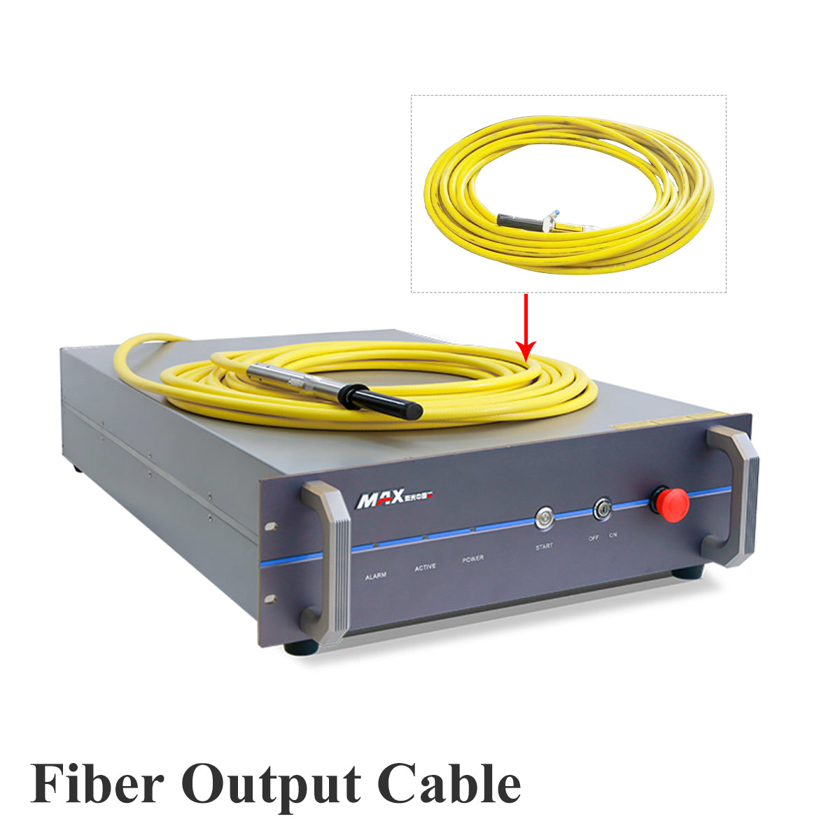 laser source optical cable