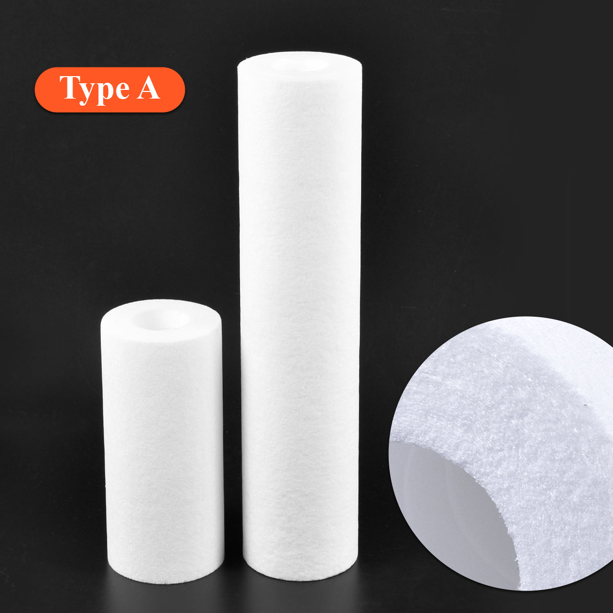 Filterpatron Vattenrenare 5 / 10 tum 5-mikron sediment PP-bomull eller wire wound för vattenkylarens vattenfiltersystem