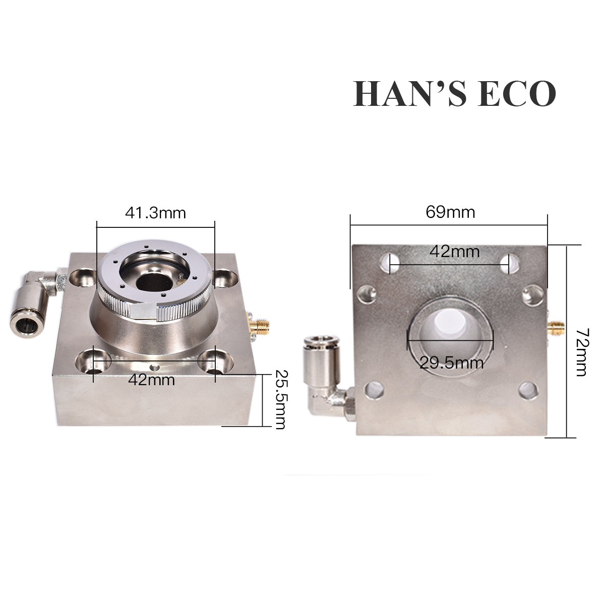 Startnow Hans Laser Düsensensoranslutning Keramikhållare Del För HANS Fiberlaserskärare