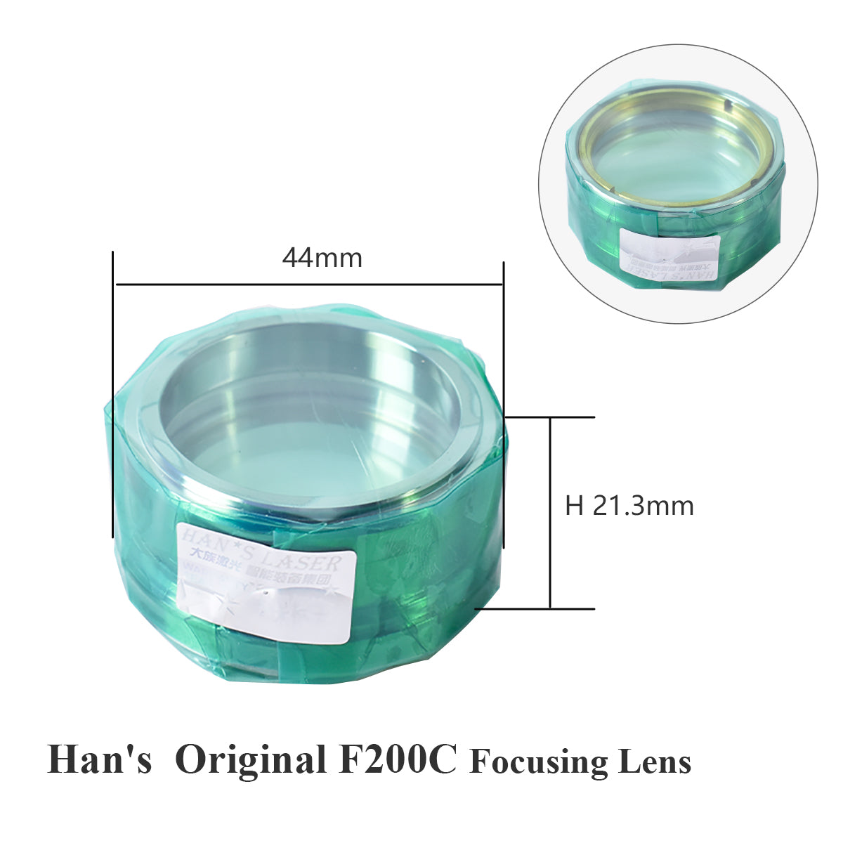 Laser Focusing Collimator Lens F200C Beam EXpander HANS
