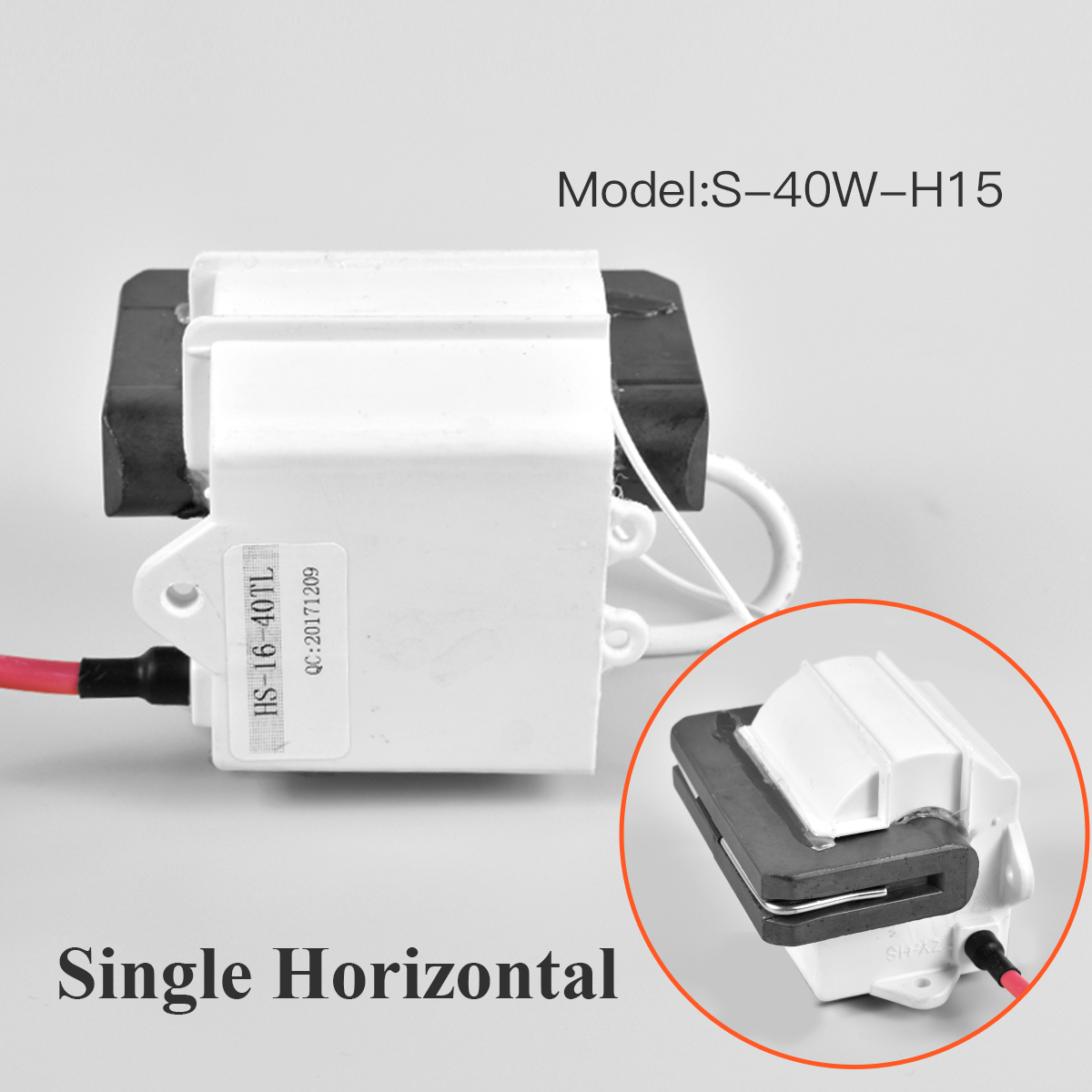 output voltage of a flyback transformer'