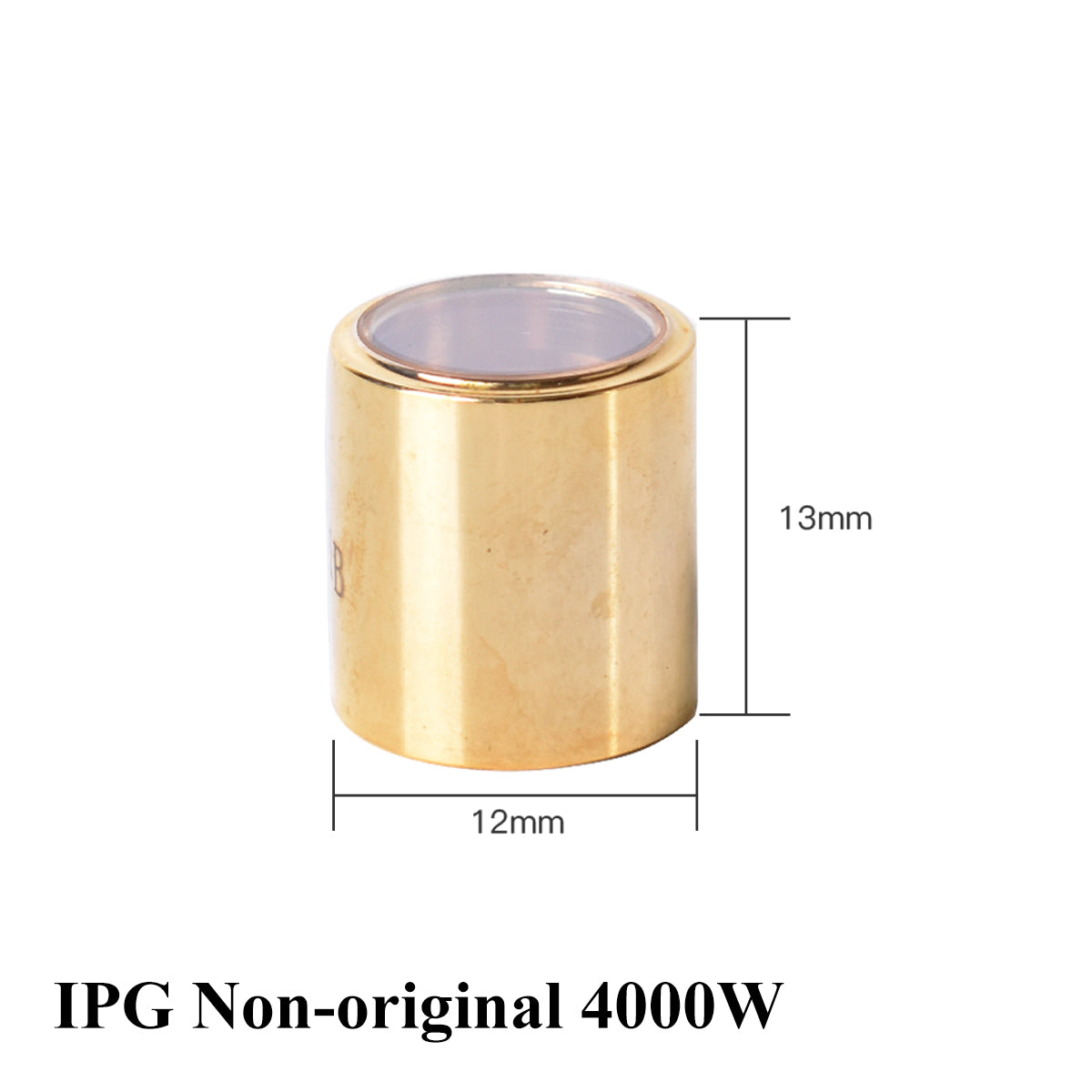 Startnow Original IPG Reci 파이버 레이저 소스 QBH 출력 커넥터 갭 4KW 광학 크리스탈 보호 렌즈 1064nm 커팅 헤드용