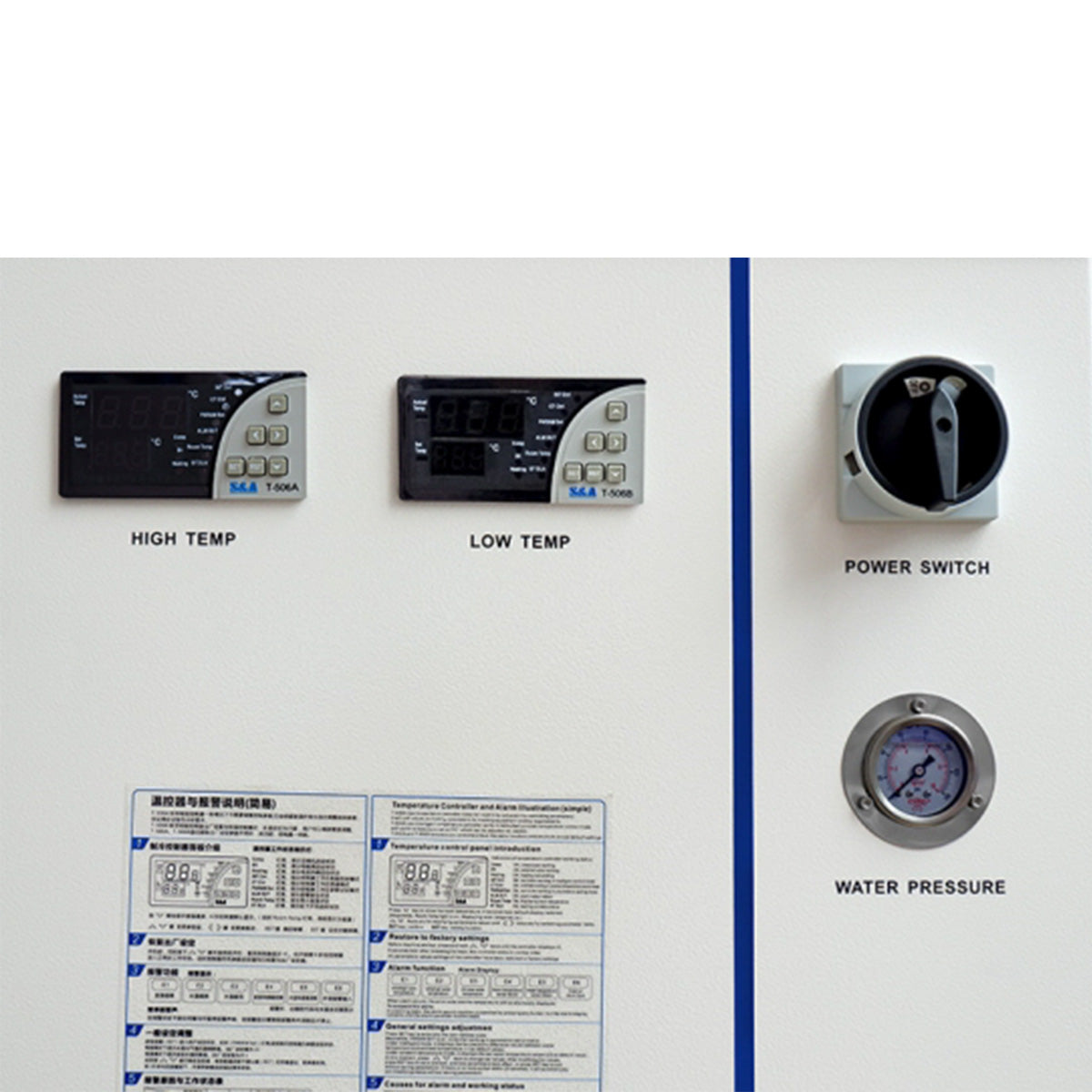 Startnow Industry Water Chiller CWFL-1000AN & 1000BN S&A 50/60HZ With Dual Temperature Control Systerm for Fiber Laser Machine