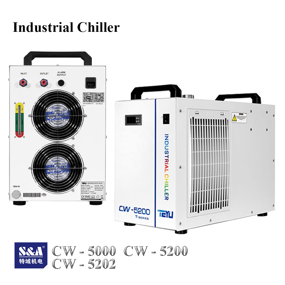 Industrial water chiller CW-5200 CW-5202