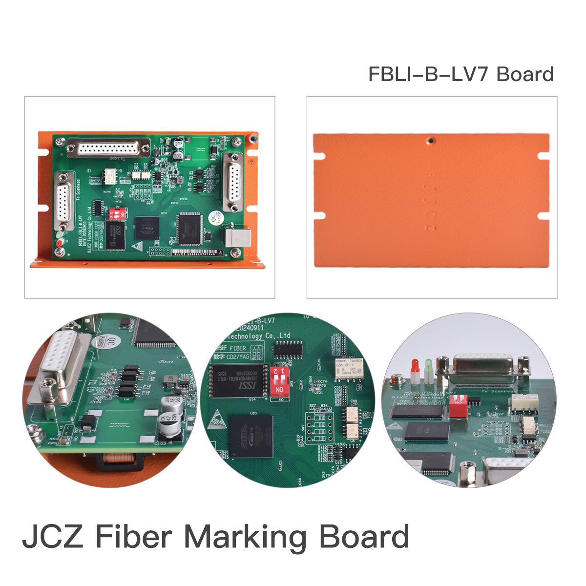 Kontroler maszyny do znakowania laserowego Startnow Oryginalna karta JCZ Control Board System LMCV4-DIGIT-M Karta do źródła lasera 1064 nm IPG Raycus MAX