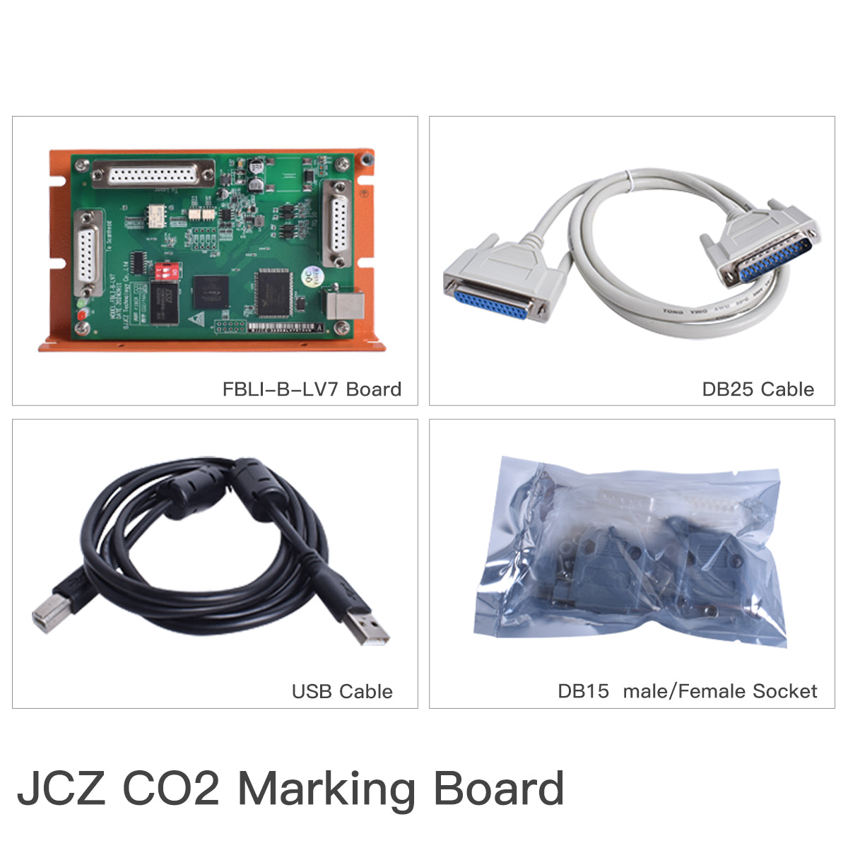 Kontroler maszyny do znakowania laserowego Startnow Oryginalna karta JCZ Control Board System LMCV4-DIGIT-M Karta do źródła lasera 1064 nm IPG Raycus MAX
