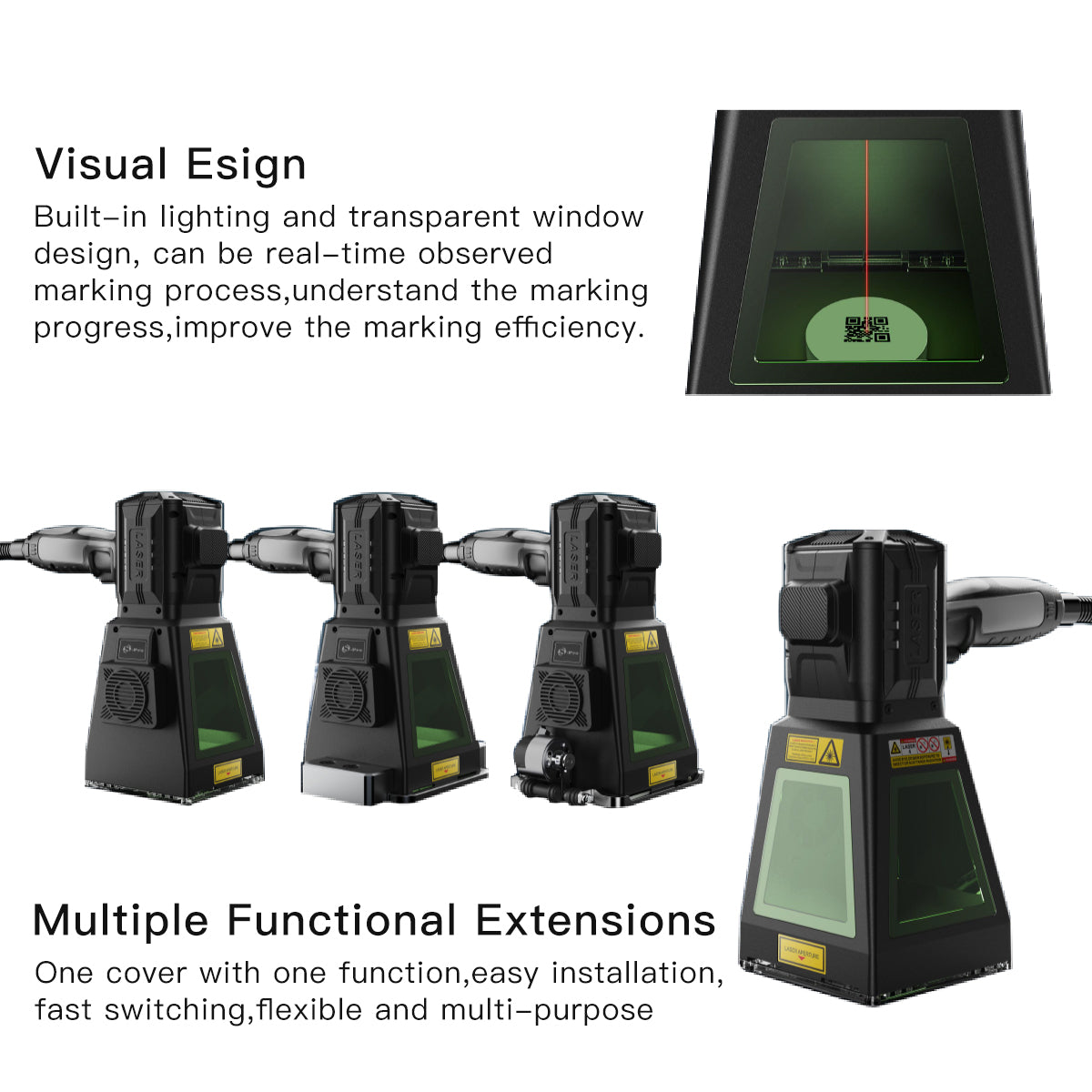 Portable 1064nm Fiber Laser Engraver for Metal Marking