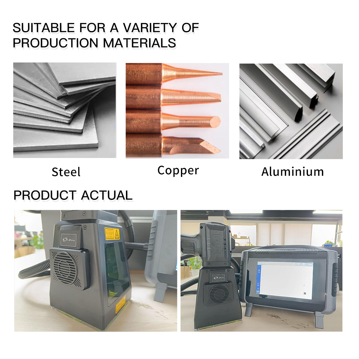 Full Enclosed 1064nm Laser Engraver with Protective Shield