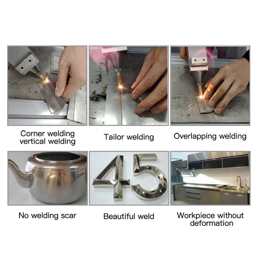 Laser welding device