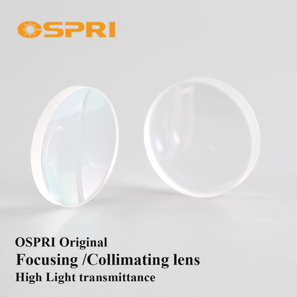 Original OSPRI Focusing & Collimating Lens D30 F100 F125 F150 F200, 1064nm Fused Silica Optical Lens for OSPRI LC40 LC218 Fiber Laser Cutting Head
