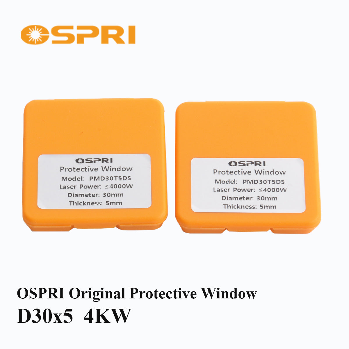 Startnow OSPRI Original Protective Lens for Fiber Laser Cutting & Welding Machines Quartz Window Lens D20/D21.5/D25.4/D30/D37