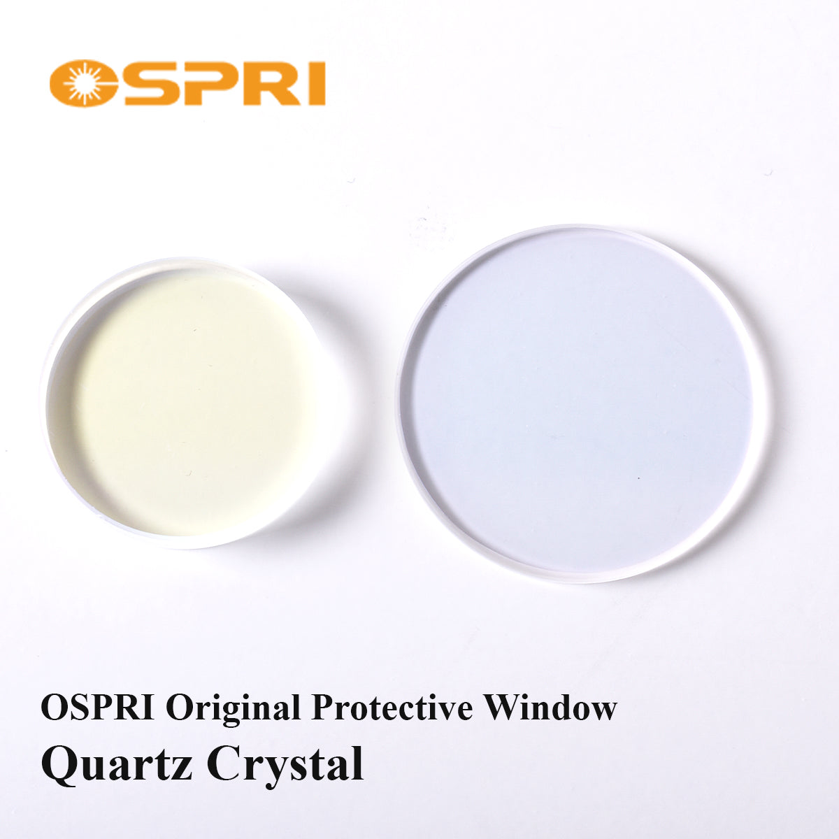 Startnow OSPRI Original Protective Lens for Fiber Laser Cutting & Welding Machines Quartz Window Lens D20/D21.5/D25.4/D30/D37