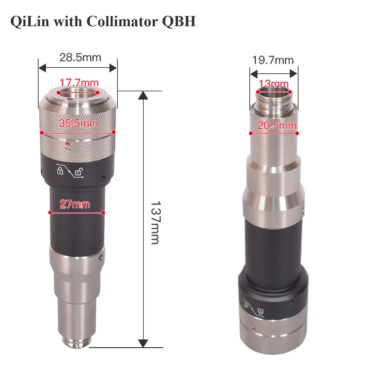 QiLin With collimator QBH Connector