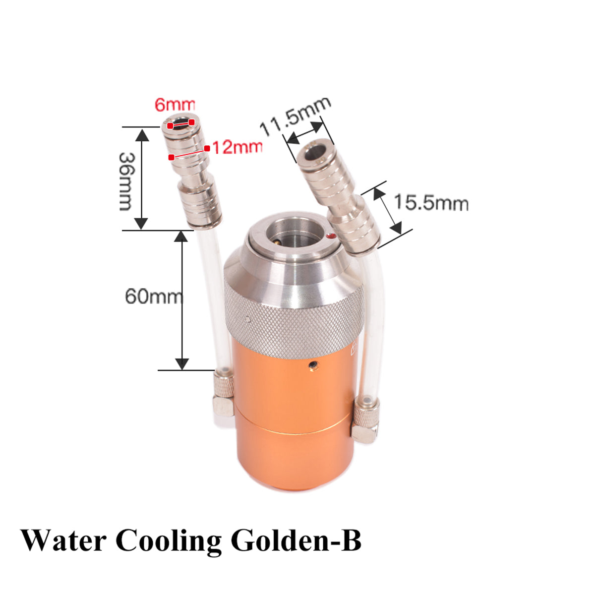 qbh connector with water cooling