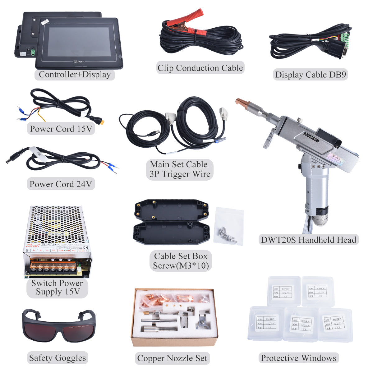 qilin DWT20S Handheld Welding Gun