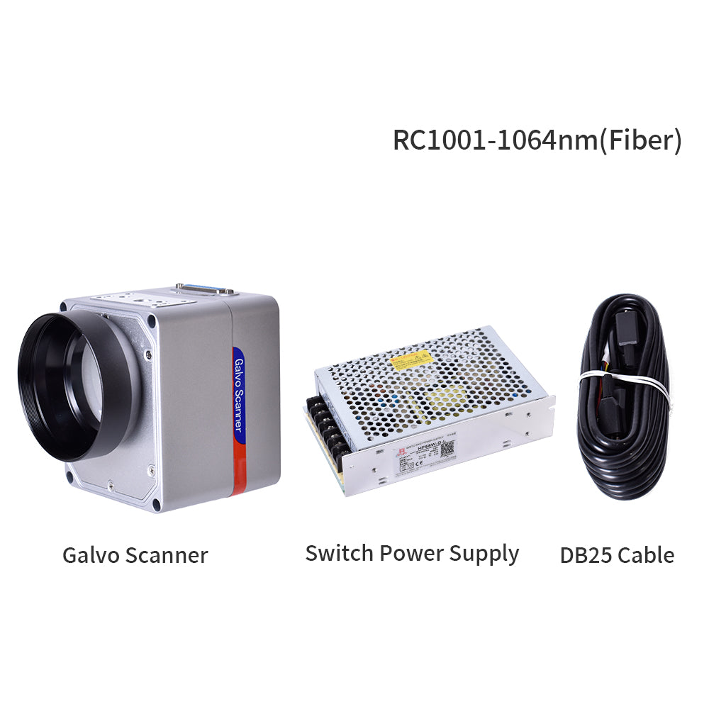 Startnow RC1001 Galvo Scanner SG7110 Гальванометр с красным индикатором Волоконный CO2 УФ лазер маркировочная машина Galvo Head Set