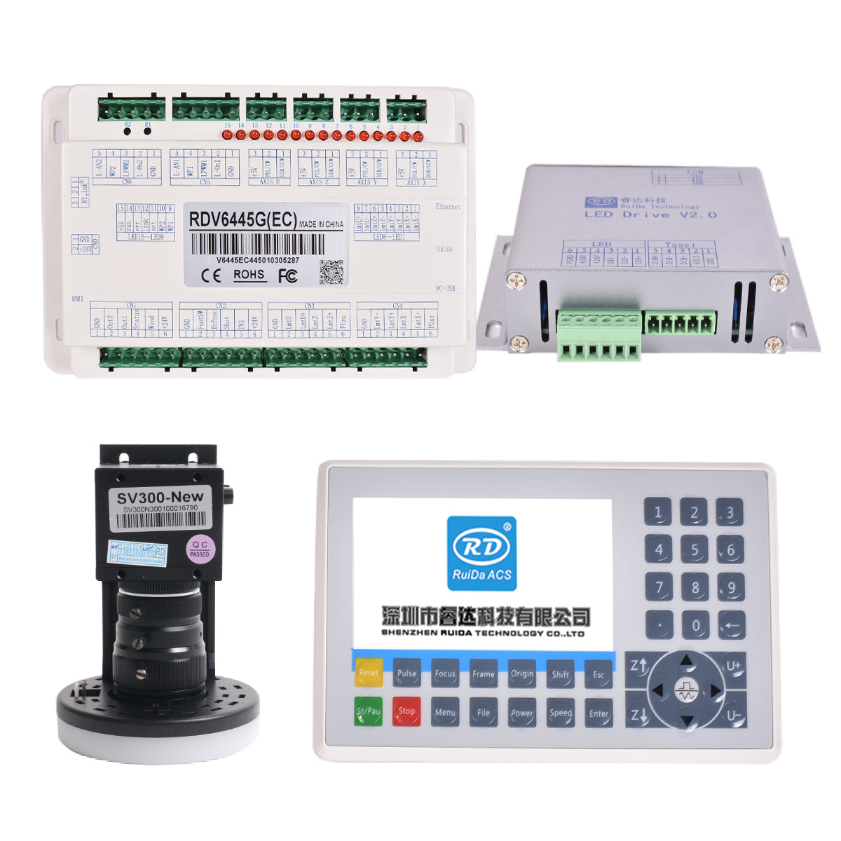 Startnow Ruida RDV6442/5G RDV6445S CCD Visual RDV Vision Laser