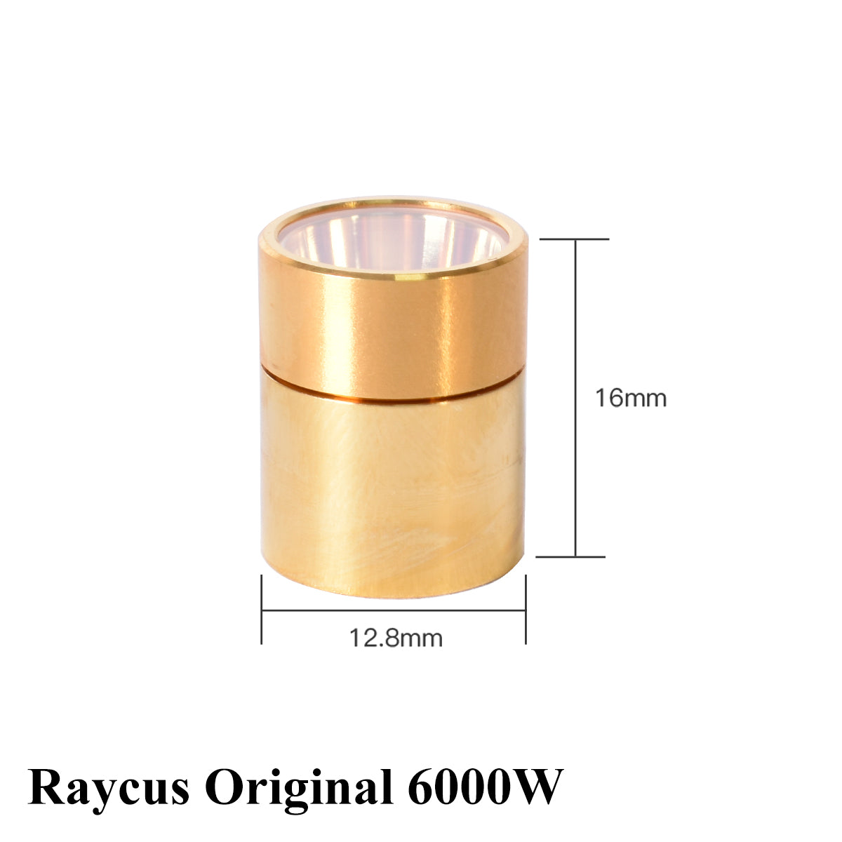 Fiber Laser Source QBH Output Connector Protective Lens 6.6KW