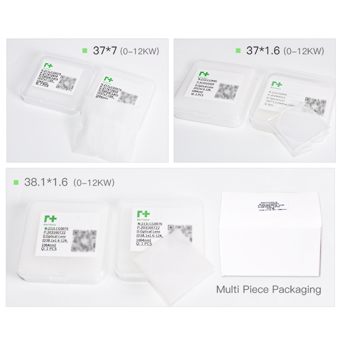 Raytools Original laser protective lens 37mm
