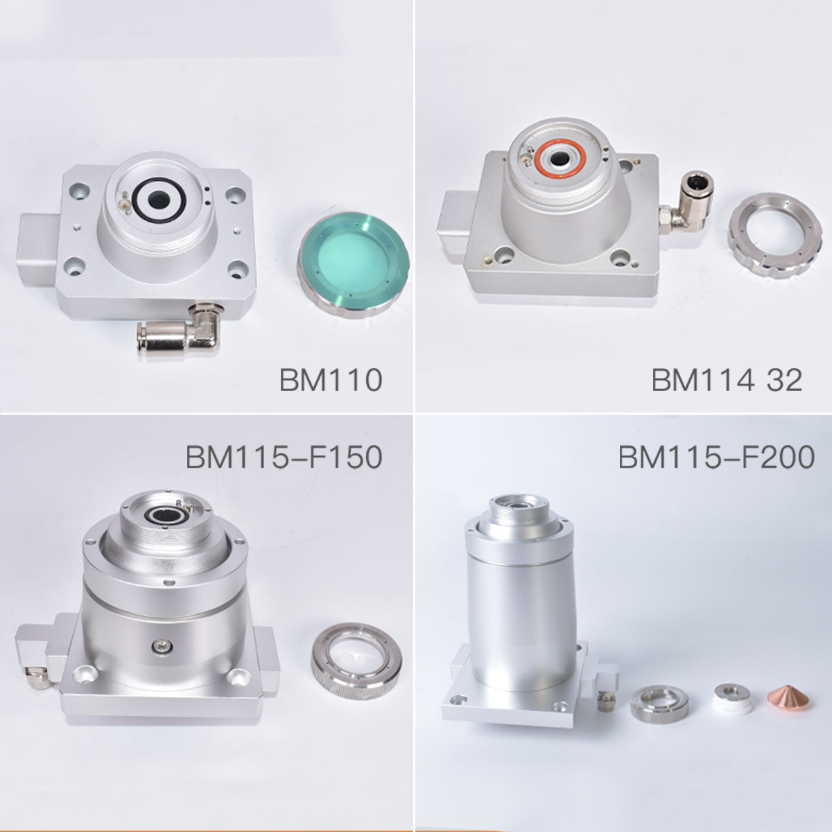 Raytools BM110 Fiber Laser Cutting Head Nozzle Connection