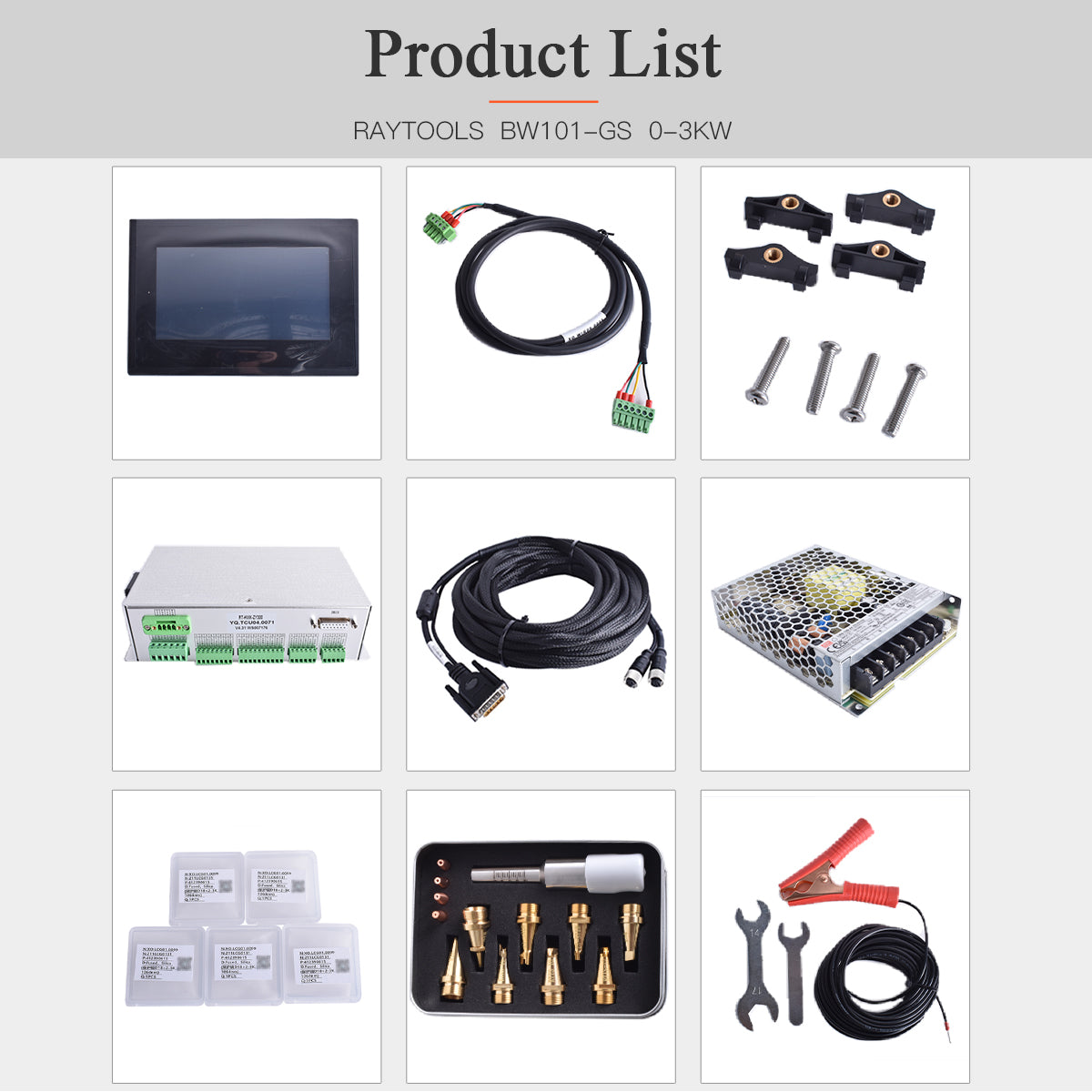 Raytools Auto Focusing Metal Laser Cutting Head BM110 BT210S BT220 BT240S BM111