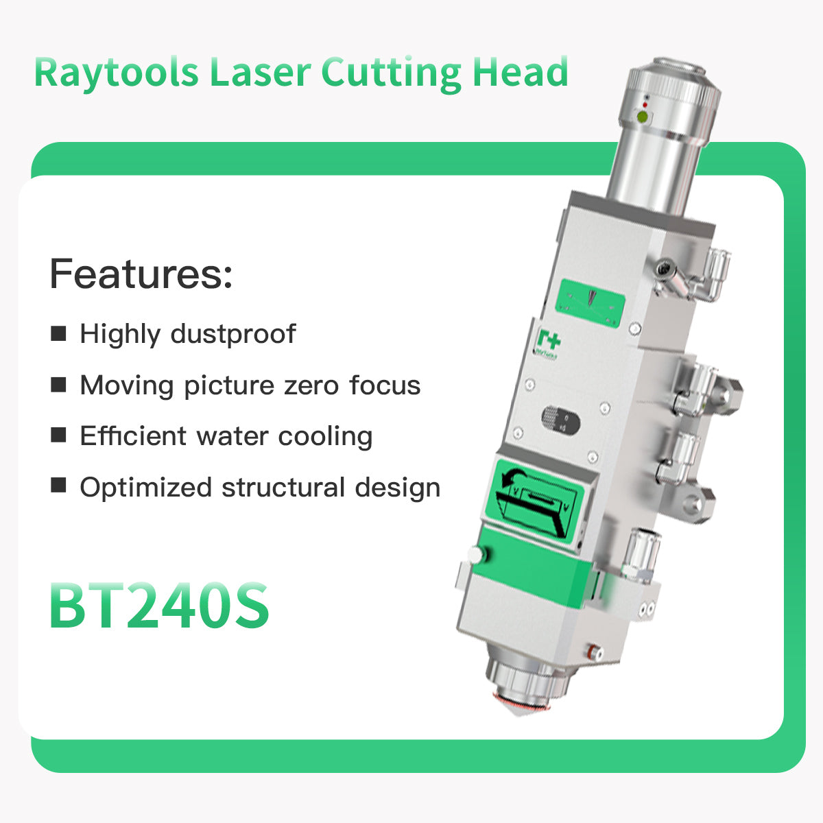 Raytools Auto Focusing Metal Laser Cutting Head BM110 BT210S BT220 BT240S BM111