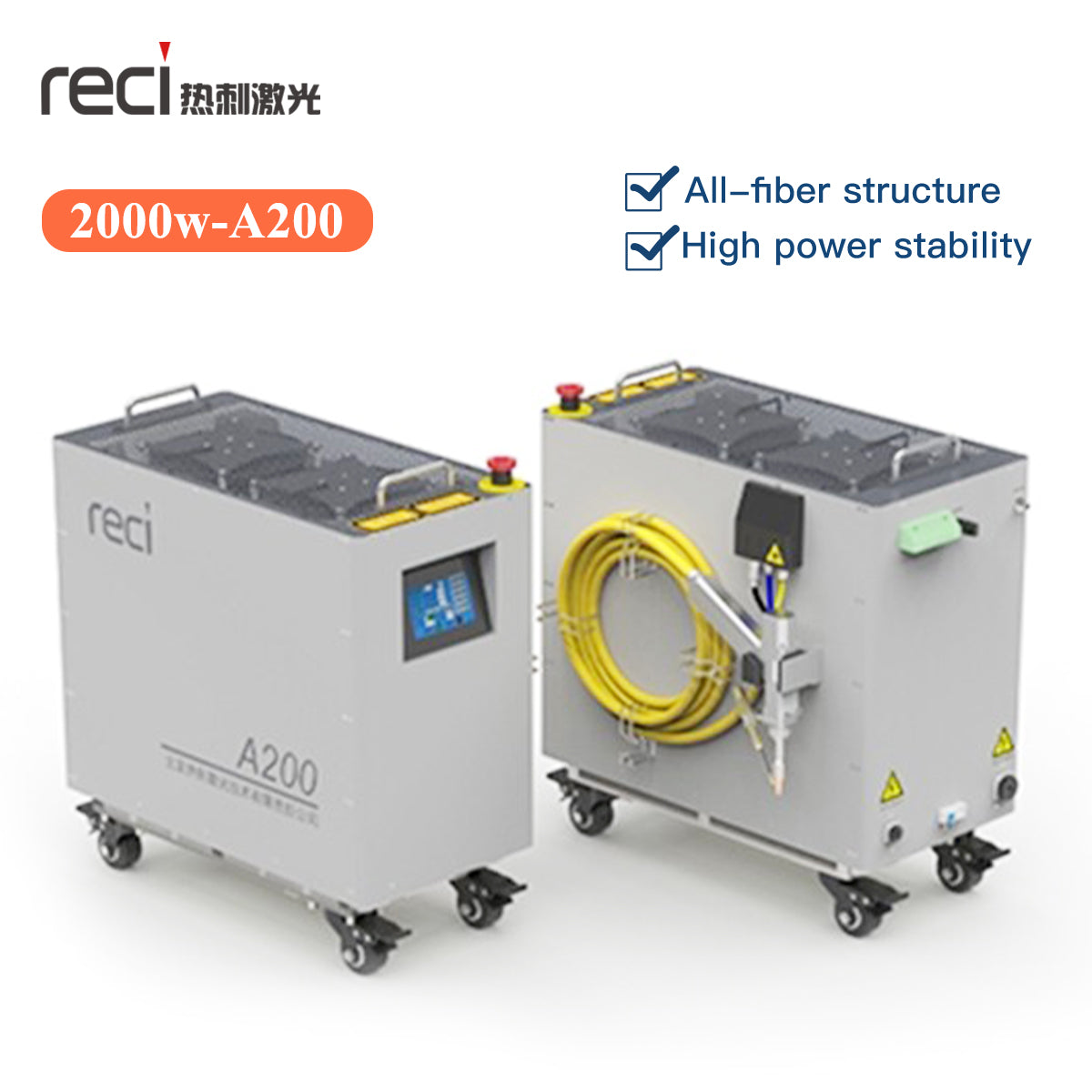 Handheld Air‑Cooled RECI Laser Welder