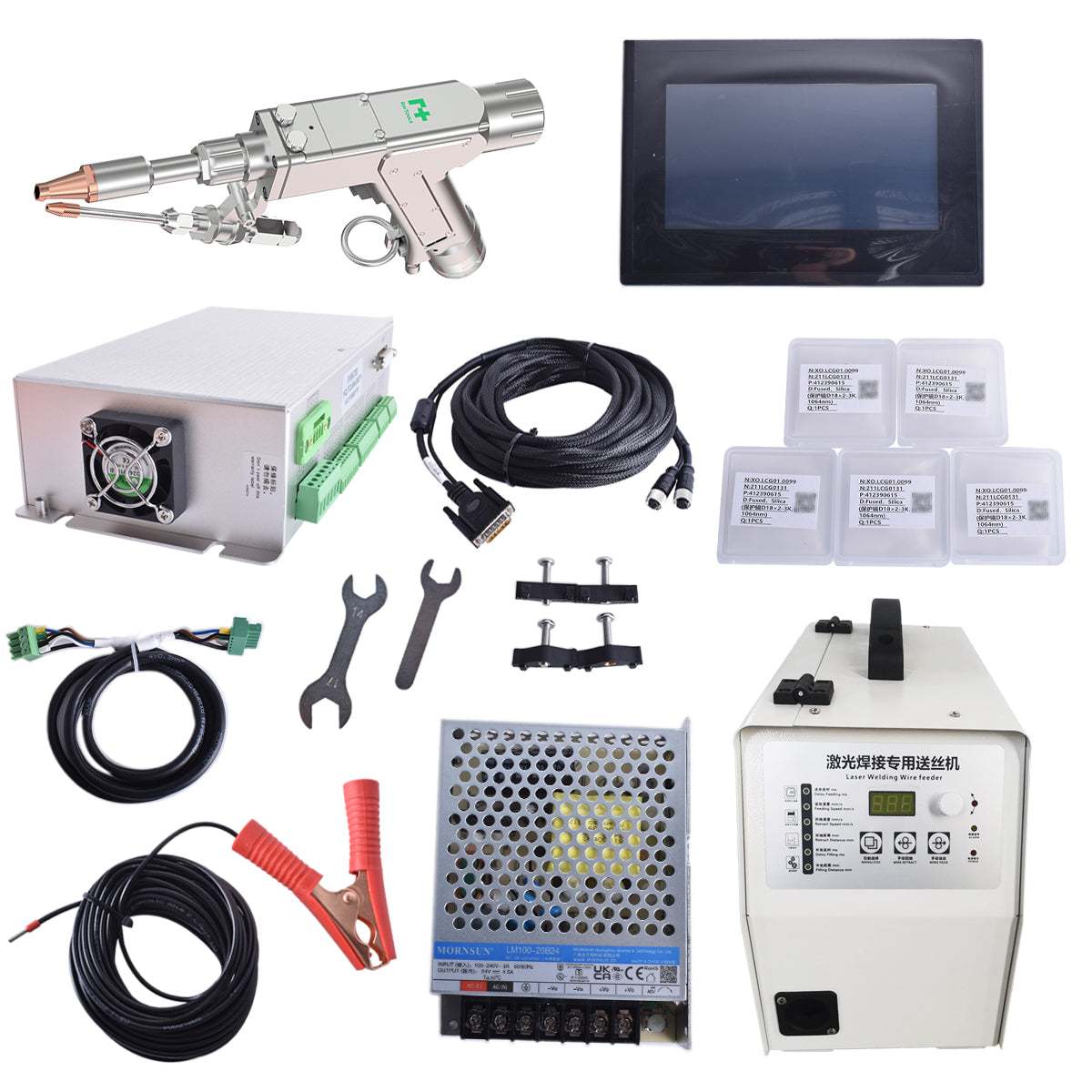 Handheld Laser Welding Machine +wire feeder