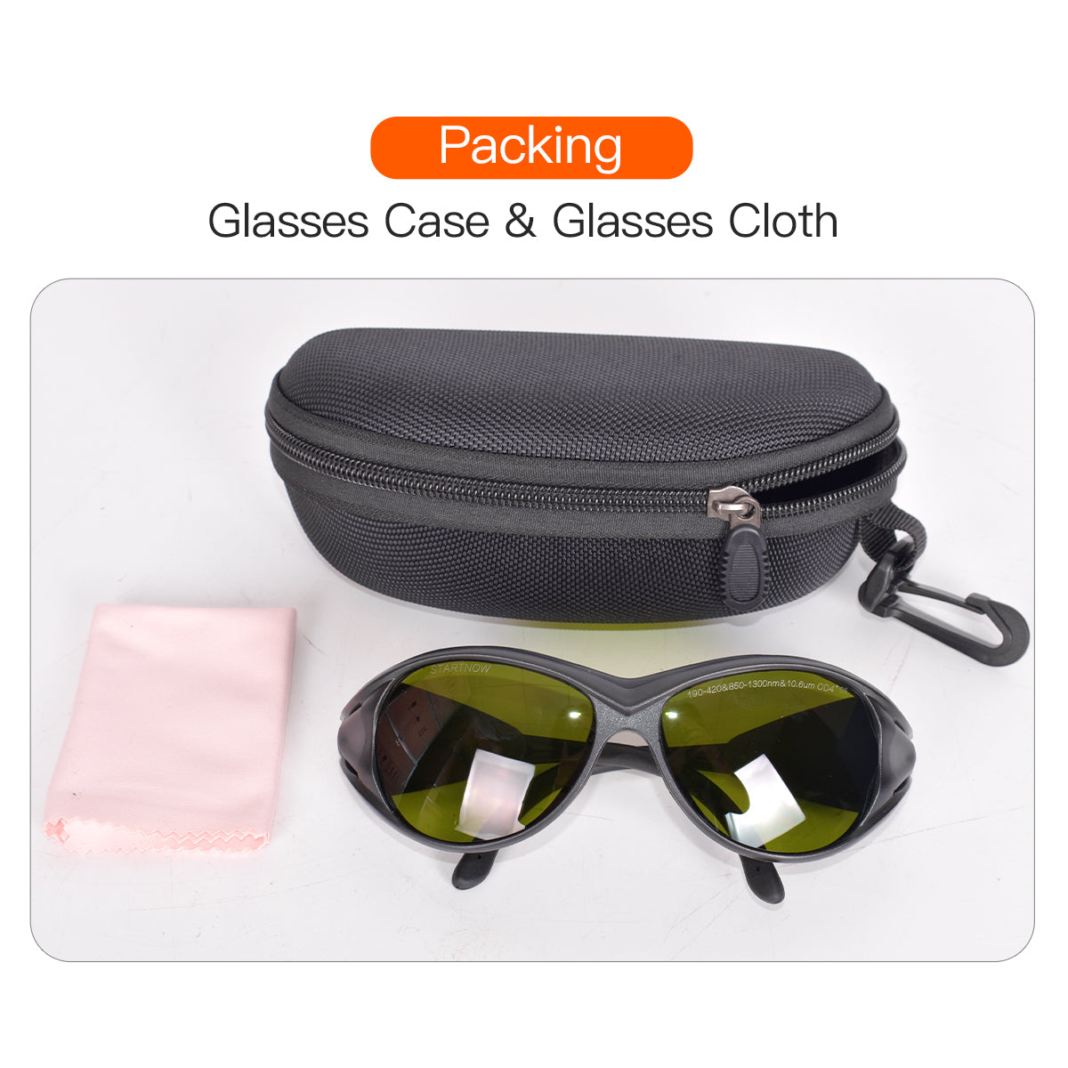 Laser light protection glasses