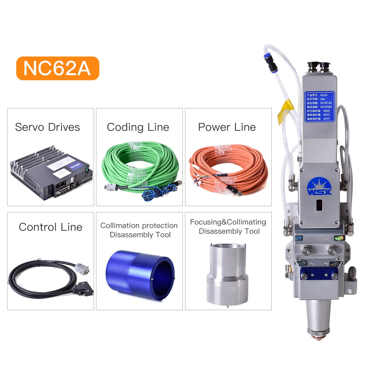 NC62A laser cutting head