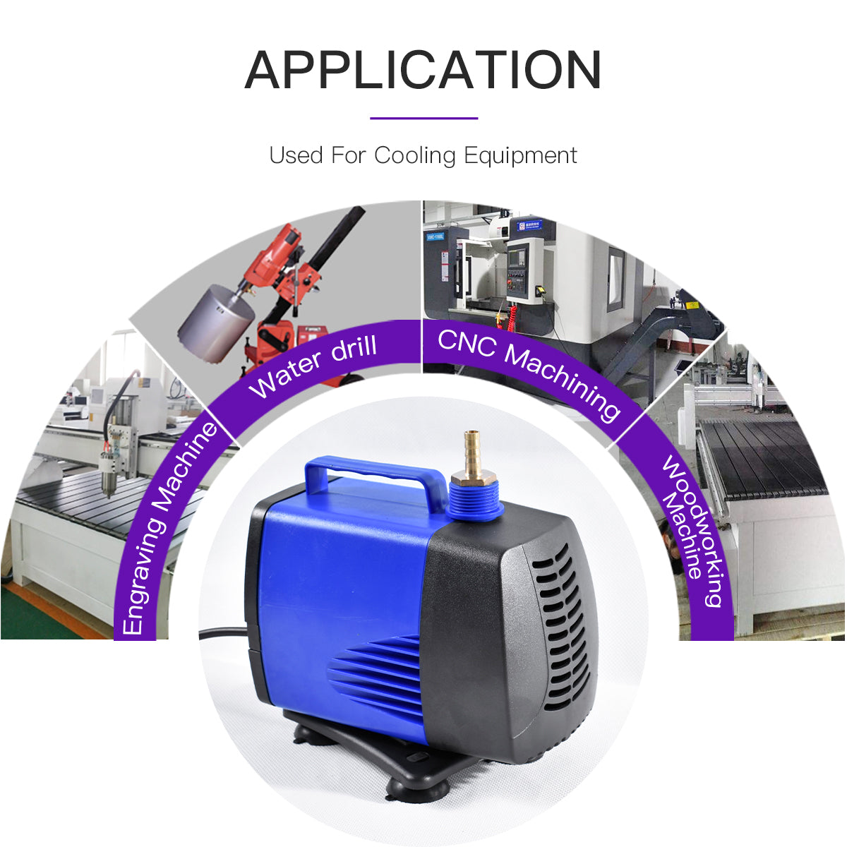 Startnow 150W Multifunctional Submersible Water Pump Laser Equipment