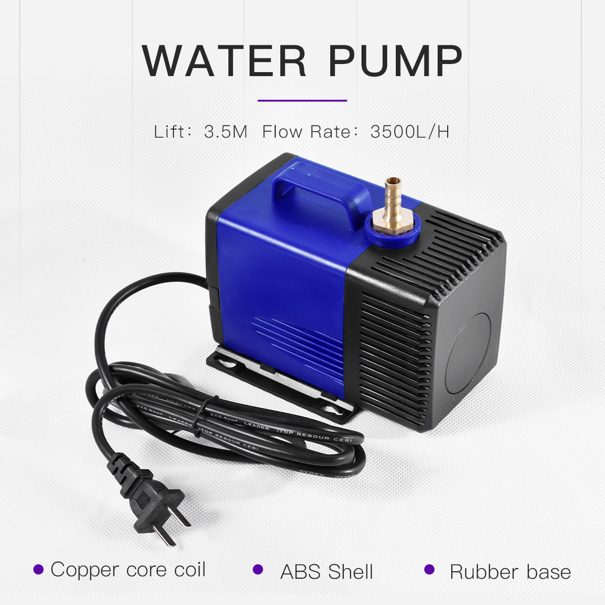 Multifunctional submersible Energy-saving water pump