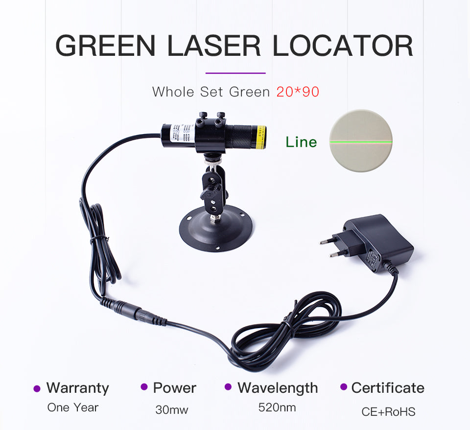 20x90 Line Green Laser Locator