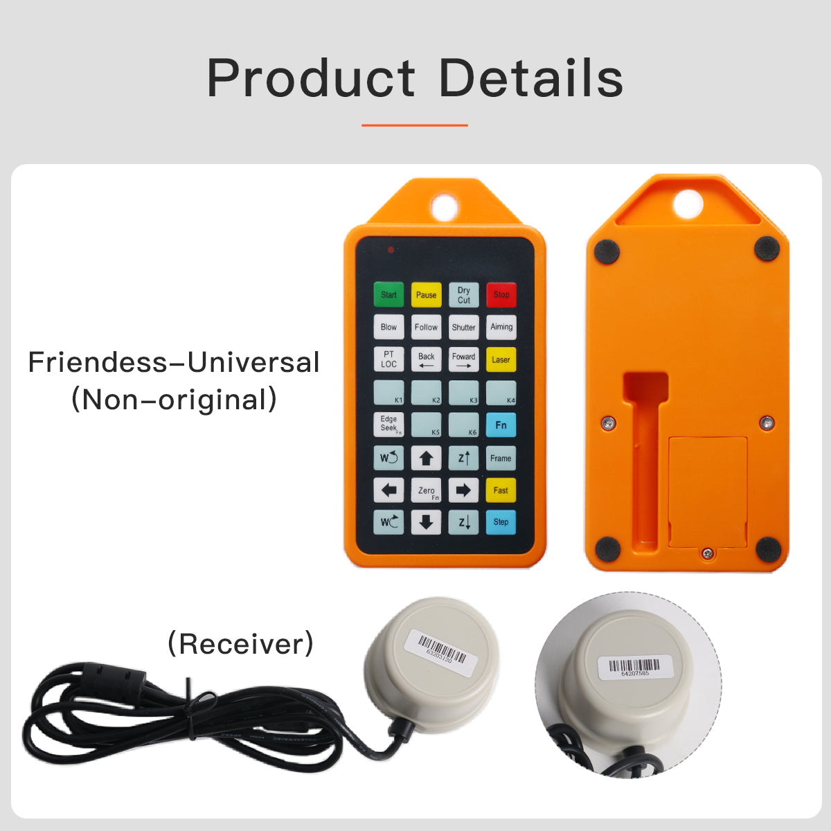 Startnow Wireless Handheld Remote Controller Laser Cutting Friendess System Cypcut FSCUT1000