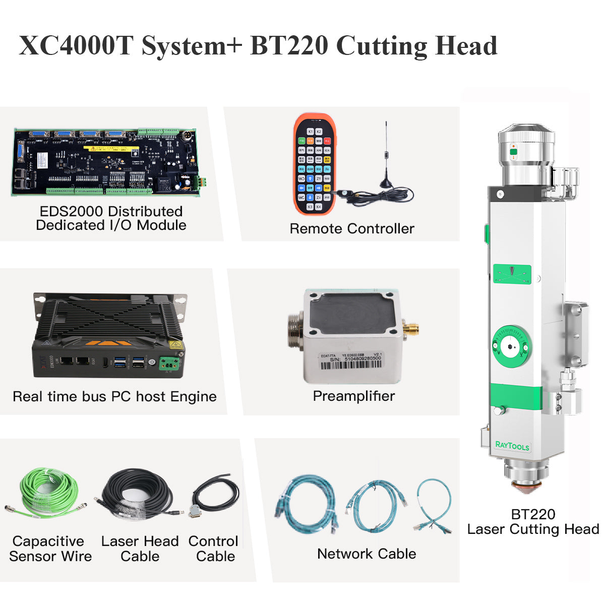 Raytools Auto Focusing Metal Laser Cutting Head BM110 BT210S BT220 BT240S BM111