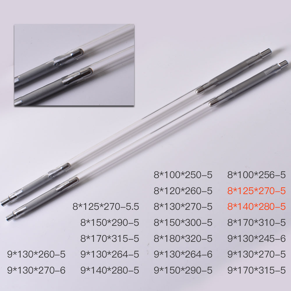 Startnow Laser Xenon Lamp Marking Machine Spawanie Części Rura laserowa YAG Lampa łukowa ksenonowa Lampa błyskowa laserowa Impulsowa