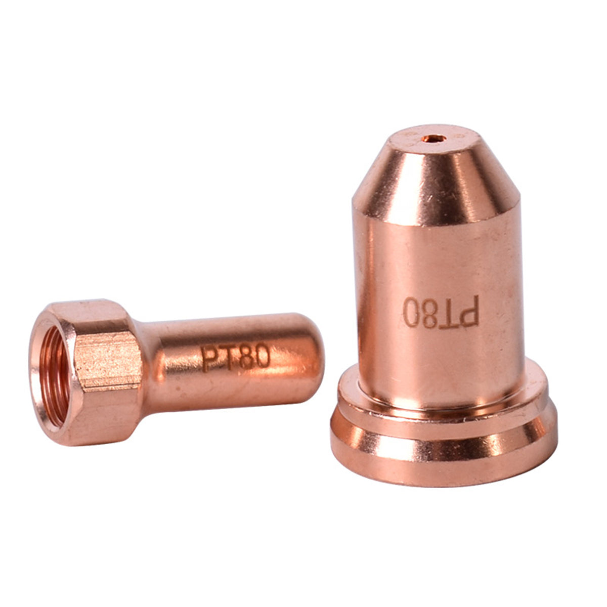 Startnow 5 Set/Confezione – Ugelli Plasma Calibro 1,2mm, Elettrodi, Coppe di Protezione per Torcia da Taglio Plasma PT80 – Kit di Materiali di Consumo