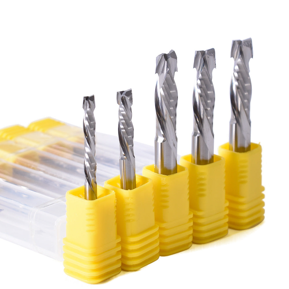 6X25mm UP &DOWN Cut Two Flutes Spiral Carbide Tool Cutters