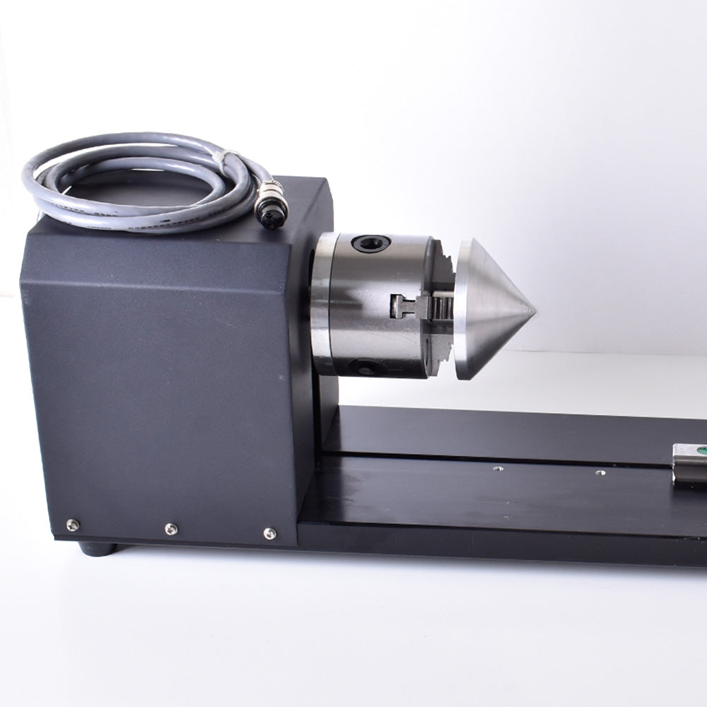 Chuck Type Rotary Axis For Laser Engraver